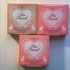 Too Faced Love Flush Blush bundle